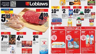 Loblaws Flyer Canada 🇨🇦  August 24  August 30 [upl. by Arit]