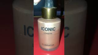 ICONIC LONDON ILLUMINATOR review short trending viral youtube makeup youtubeshorts fashion [upl. by Idnak]