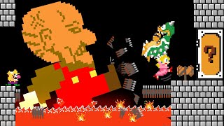 Mario from Hell vs Doors Maze Mayhem  RIP Mario After Death 4 in SUPER MARIO BROS 3 [upl. by Libbey614]