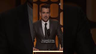 Colin Farrell Honors Donald Sutherland  Governors Awards [upl. by Lashondra803]