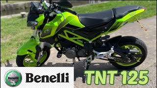 Benelli TNT 125 review and test ride The best 125cc you can buy Cheap motorcycle Lots of fun [upl. by Boarer569]