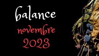 BALANCE  TU VAS RECEVOIR PROCHAINEMENT DES NOUVELLES POSITIVES  NOVEMBRE 2023 [upl. by Cohla]