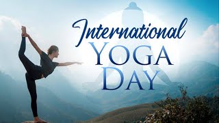 International Yoga Day Music 2021  Yoga music  Meditation music [upl. by Asiuqram]