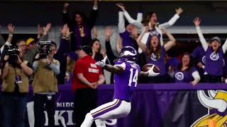 New Orleans vs Minnesota Radio Calls Stefon Diggs Game Winning Touchdown [upl. by Cicenia]