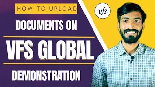 How to upload documents for VFS global biometric appointment Upload documents for UK visa [upl. by Llorre]