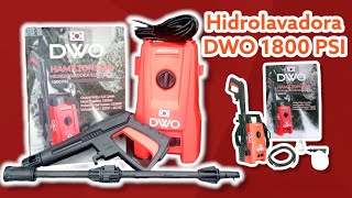 HIDROLAVADORA ELECTRICA DWO 1800 PSI [upl. by Carlene]