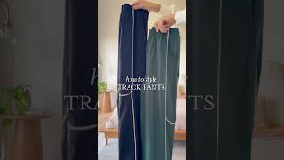 8 ways to style track pants roolee outfitideas winterootd trackpant winterfashionoutfits [upl. by Notsag739]