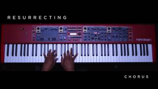 Resurrecting  Official Keys Tutorial  Elevation Worship [upl. by Etnoed]