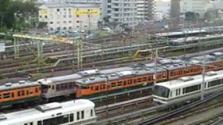 ＪＲ西日本宮原総合運転所 Shinkansen 100 amp Ôsaka JR depot [upl. by Nahtnanhoj77]