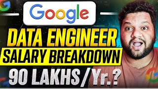 GOOGLE Offered This Much SALARY To Me 😎 SALARY Breakdown  DATA Engineer  GOOGLE India [upl. by Ardnuhsal125]