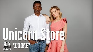 Brie Larson Talks About Her Directorial Debut Unicorn Store  Los Angeles Times [upl. by Nnek]