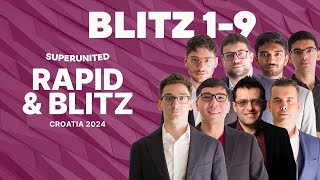 SuperUnited Rapid amp Blitz Croatia 2024 Day 4  GrandChessTour [upl. by Ahsened]