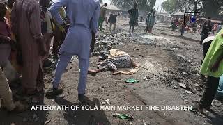 Yola Town Main Market Fire Victims [upl. by Esmond831]