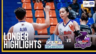 CHOCO MUCHO vs GALERIES TOWER  LONGER HIGHLIGHTS  202425 PVL ALLFILIPINO CONFERENCE  NOV 14 [upl. by Jermain780]