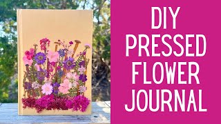 DIY Pressed Flower Journal [upl. by Lottie]