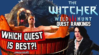 Ranking The Witcher 3 Main Quests Prologue [upl. by Thanasi96]