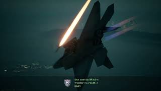 Ace Combat 7 Multiplayer  YF23  Black Widow Wizardry [upl. by Nalek]