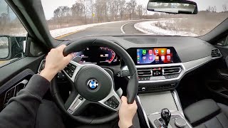 2022 BMW M240i xDrive Coupe  POV First Impressions [upl. by Letsyrhc683]