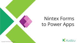 Nintex Replacement  Nintex Forms to Power Apps [upl. by Uhp]