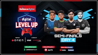 Reliance Digital Level Up 2023 BGMI  SEMI FINAL DAY 4 SOULGODLENTITYBIG BROTHERS [upl. by Alleinnad]