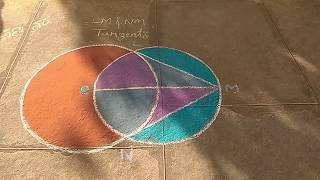 Beautiful mathematics Diagrams In Rangoli [upl. by Yztim]