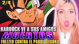 💔Bardock ve a sus Amigos MUERTOS😰Freezer contra el padre de goku  Pelicula 24 [upl. by Radec]