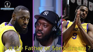 Laker teammates had a problem with Bronny at Summer League Should the media back off the kid EP078 [upl. by Rehportsirhc373]