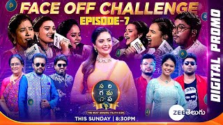 SAREGAMAPA  The Next Singing Youth Icon  Face Off Challenge Full Promo  Sun  830PM  Zee Telugu [upl. by Derna]