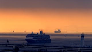 ウエステルダム  Westerdam  入港・着岸（横浜港大さん橋） 4K2024年9月20日 [upl. by Marlea]