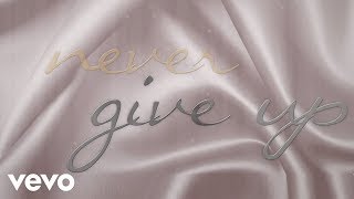 Whitney Houston  Never Give Up Official Lyric Video [upl. by Nnylirak473]