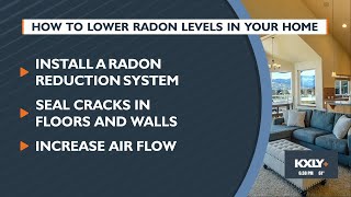 How to lower radon levels in your home [upl. by Airbmac]