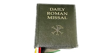 Update on using the Daily Roman Missal at Mass [upl. by Orlina]