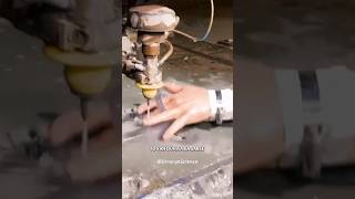 Water is dangerous than a sword🤯 Waterjet cutting 🤯science facts shorts waterjet [upl. by Haleak]