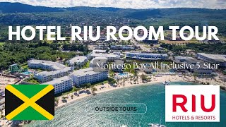 4K 🇯🇲HOTEL RIU MONTEGO BAY ALL INCLUSIVE 5STAR RESORT ROOM TOUR [upl. by Uzia]