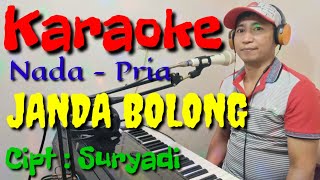 JANDA BOLONG KARAOKE LAGU BUGIS NADA PRIA CIPTAAN SURYADI [upl. by Shayn]