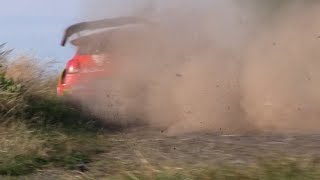 WRC Rallye Deutschland 2018 Saturday  Breen Crash amp Jumps [upl. by Jacoby]