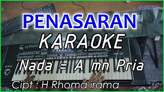 PENASARAN  Rhoma irama KARAOKE DANGDUT Cover Pa3x [upl. by Hankins]