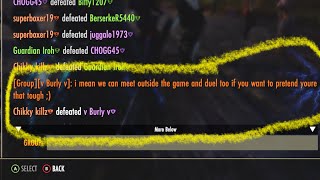 ESO exposed Burly wants to fight IRL lol [upl. by Nosila]