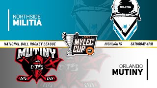 NBHL Mylec Cup 2023 Northside Militia vs Orlando Mutiny Highlights 09232023 [upl. by Kizzee790]