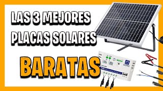 Mejores placas solares calidad precio en 2024 ✅ ¿Qué paneles solares baratos comprar en Amazon [upl. by Lohcin322]