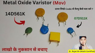 Why Varistor Is Used   How to Select Right MOV  How to Calculate MOV Voltage  Varistor explained [upl. by Treblah]