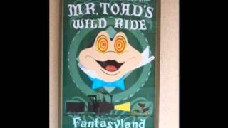 Disneyland Mr Toads Wild Ride Audio [upl. by Ahsiken859]