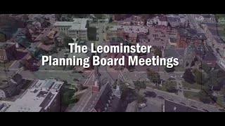 Leominster Planning Board Meeting 09162024 [upl. by Nosle]