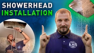 How to install Rectangular CeilingMounted Showerhead Model G8245SP [upl. by Scoles37]