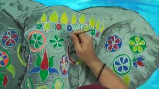 Art Lesson How to Paint an Elephant Using Acrylic Paint [upl. by Riesman346]