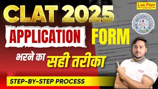 CLAT Application Form 2025  CLAT 2025 Form Filling  Registration amp Application Process [upl. by Stanislaus962]