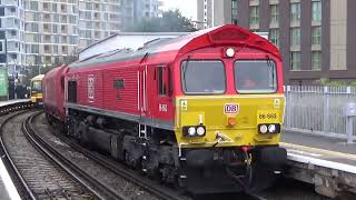 66 653 at Lewisham 10 Oct 24 [upl. by Eelrac]