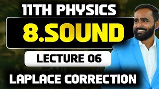 11TH STD PHYSICS8SOUNDLECTURE6LAPLACE CORRECTION PRADEEP GIRI SIR [upl. by Debbie]