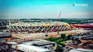 Amazons Manaus Stadium Timelapse  Building The World Cup [upl. by Eyaf]