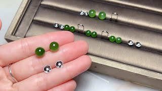 How To Make Gemstone Earrings DIY Jewelry Tutorials [upl. by Morell]